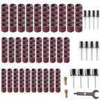 165pcs Rotary Tool Sanding Drums 600 grit,Sanding Drum Sander Bits Bands for Drill Accessories