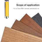 2-1/2 Inch Flush Trim Top and Bottom Bearing Router Bit 1/2-Inch Shank