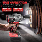 Cordless Impact Wrench 1/2 inch for Milwaukee 18V Battery, 900Ft-lbs (1200N.m) Brushless High Torque Impact Gun (No Battery)
