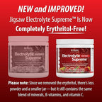 Jigsaw Health Electrolyte Supreme | Broad Spectrum of Electrolytes + Trace Minerals | Fruit Punch Flavor | 60 Servings (Jar)