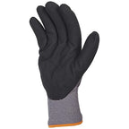Amazon Basics Micro-Foam Nitrile Coated Work Gloves, Nylon Liner Fiber, Touch Screen, Grey, 11/XXL, 12-Pair