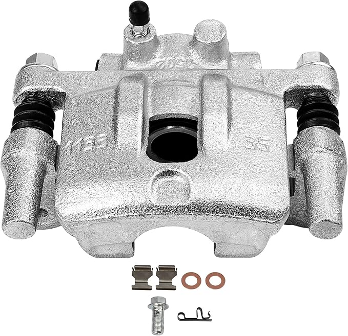 SCITOO 18B5039 Rear Left Disc Brake Caliper Assembly w/Bracket For Chrysler For 200/For Cirrus/For Sebring,For Dodge For Avenger/For Caliber,For Jeep For Compass/For Patriot,For Mitsubishi For Lancer
