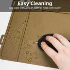 Gun Cleaning Mat, Premium Magnetic Pad With Organizer Parts Tray, Anti-Slip Rubberized Pistol Mat, Protective Workbench Mat for Gun Cleaning (16.5"x 10.43")