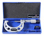 Accusize Industrial Tools 25-50mm by 0.01mm Ultra-Precision Outside Micrometer, EG00-0050