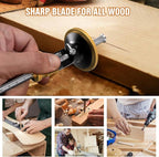 Wheel marking gauge,marking gauge woodworking,Newly Unique movable blade,0.2 mm precision,woodworking dovetail scribing gauge, scriber marking tools(Rollable Blade)