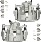 Torchbeam Front Brake Calipers Set for Toyota 2009-2018 Corolla, Toyota 2019 Corolla 1.8L, Scion 2008-2014 xD, Front Left and Front Right Calipers Replace # 19P3434+19P3435