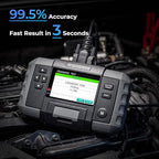 Car Battery Tester, TOPDON BT600 12V, 12V/24V Cranking Tests and Charging Alternator Load 100-2000CCA Digital Battery Voltage Tester, 3.5" Screen with Built-in Printer