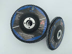 SIGNI 4" x 5/8" Premium Zirconia Flap Discs T27 10-Pack (Grit 120#)