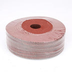 Aluminum Oxide Resin Fiber Sanding and Grinding Discs, 5” x 7/8”, 80 Grit - 25 Pack
