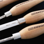 Cryo M2 HSS Bowl Gouge 1/4" Bowl Gouge (3/8" dia.) with 12-1/2" Beech Handle for Woodturning Chisels.