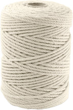 4mm x 400 Feet White Jute Rope, Twine for Gardening Tomato Climbing Plant Tie Floristry Crafts Gift Wrapping Packing Decor