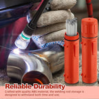Zonon 4 Pcs Electrode Rod Storage Tube 14 Inch Airproof and Waterproof Welding Rod Holder for Canister(Orange)