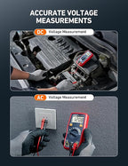 AstroAI Digital Multimeter, Voltmeter 1.5v/9v/12v Battery Voltage Tester Auto-Ranging/Ohmmeter/DMM with NCV Function, Accurately Measures Voltage Current Amp Resistance Capacitance