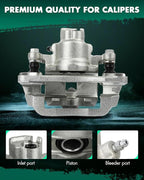 SCITOO Rear Right Brake Caliper With Bracket 19B2582 Compatible For Subaru Baja 2003-2006 For Subaru Legacy 2000-2004 For Subaru Outback 2001-2004