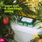 goodwipes Flushable Butt Wipes - Vitamin E & Aloe - Sewer & Septic Safe - Extra Large Adult Wet Wipes For Women & Men - Bathroom Essentials - Botanical Bliss, 418 Count (8 Packs + 1 Travel)