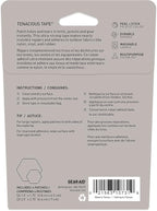 GEAR AID Tenacious Tape Hex 2.5” and 1.5” Repair Patches, Peel-and-Stick to Fix Holes and Burns in Down Jackets, Rain Gear, Tents, Tarps and More