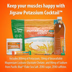Jigsaw Health Potassium Cocktail | Formerly Pickleball Cocktail | Orange Flavor | 60 Servings (Jar)