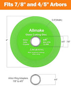 Glass Cutting Disc, Allmake 5pcs Rock Slab Grinding Disc 4 Inch for Angle Grinder, Diamond Glass Cutter Saw Blades for Grinding Cutting Bottle Crystal Ceramic Tile, Discos para Cortar Ceramica