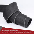 Heat Shrink Wire Loom 2:1 Shrinkable Braided Cable Sleeve 1-1/8 Inch ID-46ft Abrasion Protection Flexibility Fabric Wiring Harness Cover Sheath