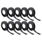 10-Roll Wire Harness Tape 3/4"×49' – Automotive Electrical Cloth Tape, Hand-Tear, No Residue