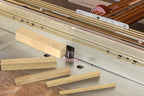 LOSTRONAUT Brass Setup Blocks Height Gauge Set - Set of 5 Table Saw Accessories for Woodworkers - Bars Include Laser Engraved Size Markings - Woodworking Tool - Brass Bar