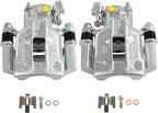 SCITOO Rear Brake Calipers With Bracket 18B4537 18B4536 Compatible For Ford For Taurus 1993-1999,For Lincoln For Continental 1993-2000,For Mercury For Sable 1993-1999