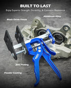 Orion Motor Tech Caliper Piston Compressor Tool, Heavy Duty Brake Caliper Compression Tool for Single Dual Quad Piston Brake Pad Replacement, Disc Brake Piston Compressor Tool for Most Cars & Trucks