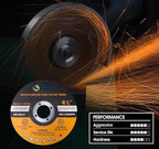 S SATC 25 PCS Cut Off Wheels 4 1/2 Inch Angle Grinder Cutting Wheel 4.5 x 1/16 x 7/8 inch Cutting Wheel Die Grinder Cutting Disc Fits Angle Grinder Air Tool