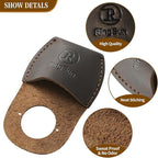 RingSun Thumb Guard Wood Carving Tools, Leather Finger Protector, Handmade Carpenter Working Carving Kit Accessories