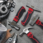4-Piece Hammer Set - 13oz Ball Peen, 12oz Claw, 1.24lb Mini Sledge, 13.7oz Blacksmith Hammer