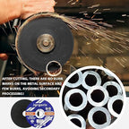 Cut Off Wheels 4-1/2", 100 Pack Angle Grinder Cutting Wheel, Metal Cutting Disc for Metal & Stainless Steel 045" Thick 7/8" Arbor - 100 Count