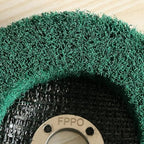 5Pcs 4.5" x 7/8" Nylon Fiber Flap Disc Polishing Grinding Wheel,Scouring pad Buffing Wheel for Angle Grinder, Polishing Tools,Abrasive disks for Power-Operated Grinders (Grit 180)