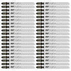 60Pack T101B T-Shank Jigsaw Blades - 4 Inch 10 TPI Contractor Jig Saw Blades Set Made with High Speed Carbon Steel Precise Clean Straight Cutting Wood Boards Plastic PVC(60Pcs-T101B for Wood&Plastic)