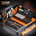 SOMELINE Crimp Tool Connector Kit, JST-XH 2.5mm/Du Pont 2.54mm Connector Set, 21 Types of Connectors, 30-20 AWG Ratcheting Crimper for JST Series,KF2510,Molex,AMP EI Series