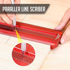 Woodworking Saddle T-Square Ruler 6in, T-Square for Carpenter Work, Layout and Measuring Tools