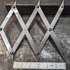3/7/12 Point Center Finder for Precise Measurements, Woodworking Measuring Tools, Woodworking Center Finder Marking Tool, Wood Working Welding Precise Center Finding (12-Point)