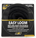 Design Engineering 010654 Easy Loom 5/8" (16mm) x 12' Split Sleeve Wire and Hose Protection