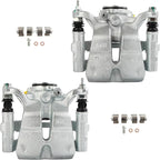 cciyu Rear Left & Right Brake Calipers Assembly w/Bracket 18B5493 18B5492 2014 2015 2016 2017 2018 2019 2020 2021 For Jeep For Cherokee