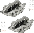Torchbeam Front Brake Calipers Set for Dodge 2006-2008 Ram 1500 5.7L, Dodge 2005-2008 Dakota, Dodge 2006-2008 Ram 1500 4.7L, Front Left and Front Right Calipers Replace # 18B5008+18B5009