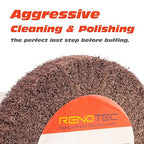 6 Inch Flap Wheel, Non-Woven Polishing Wheel (Grit120)
