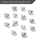 Wirefy Crimping Die for Larger Diameter Non-Insulated Terminals - 6-4 AWG