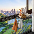 Wall Mounted Drying Rack with Net - Laundry Drying Rack for Shoes, Socks, Underwear - Folding, Retractable, Collapsible