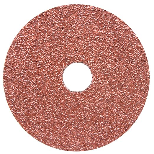Benchmark Abrasives 4 1/2 Inch Sanding Discs Aluminum Oxide Resin Fiber Grinding Disc for Grinding, Stripping on Wood, Fiberglass, Metal, 7/8" Arbor Angle Grinder Sanding Disc, 25 Pack - 80 Grit