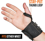 RAK Magnetic Wristband, Thumb Loop for Holding Screws, Nails, Drill Bits for Men - Made from Premium Ballistic Nylon, Lightweight Powerful Magnets for Dad, Husband, Grandpa, Handyman