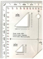 Military Protractor - Perfectly Cut for Land Nav