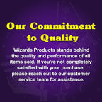Wizards Finish Cut Buffing Pad - Velcro Backed, Blended Wool and Polyester, One-Step Buffer for Car Detailing - Cutting and Finishing Pad in One for Auto Detailing Supplies - 7½" x 1½"