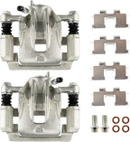 Torchbeam Rear Brake Calipers Set for Kia 2005-2010 Sportage, Hyundai 2005-2009 Tucson, Kia 2006-2010 Optima, Rear Left and Rear Right Calipers Replace # 19B3100+19B3101