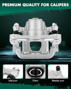 SCITOO Rear Left Brake Caliper With Bracket 19-B2780A Compatible For Nissan Altima 2002-2006 2013-2018 For Nissan Maxima 2003-2007