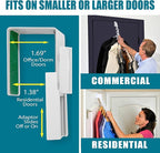 Wonder Hanger Over The Door 2-Pack Organizer for Clothes Hangers, Space-Saving Cascading Hanger Hooks, White