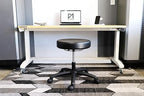 CHAIR MASTER -Two (2) Pack - Table Height Adjustable Round Stool for Labs, Exam Rooms, Doctor and Dentist Offices. Easy to Clean! Buy More and Save $$ (Desk Height, Black, 2)